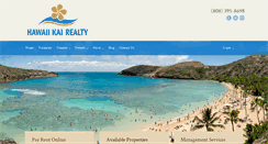 Desktop Screenshot of hawaiikairealty.com
